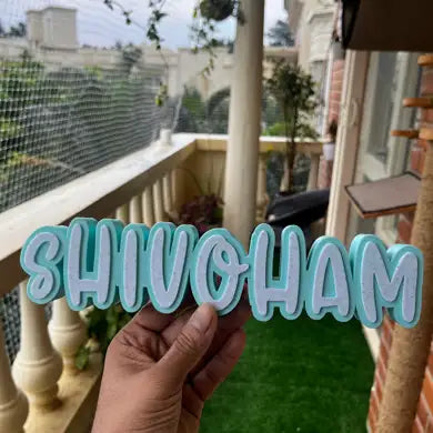 Custom Name Sign
