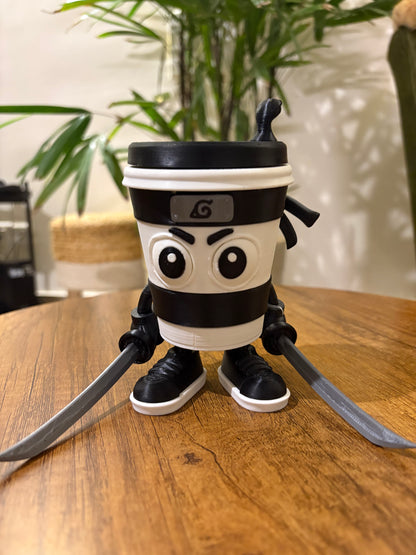 Italian Brainrot Character: Cappuccino Assassino