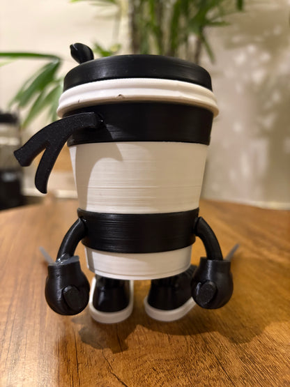 Italian Brainrot Character: Cappuccino Assassino