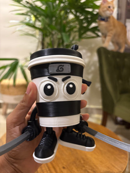 Italian Brainrot Character: Cappuccino Assassino