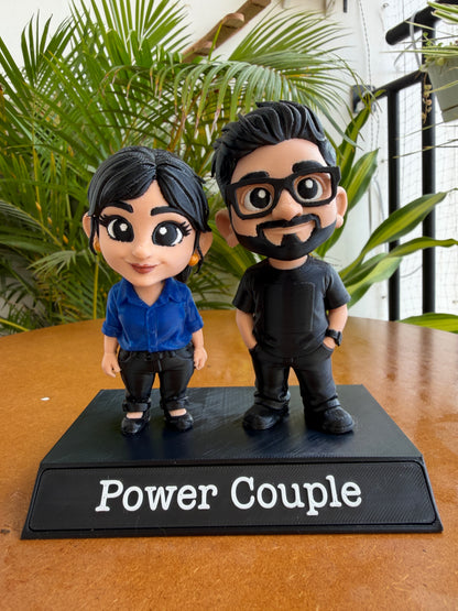 Couple Figurine - Pixar style