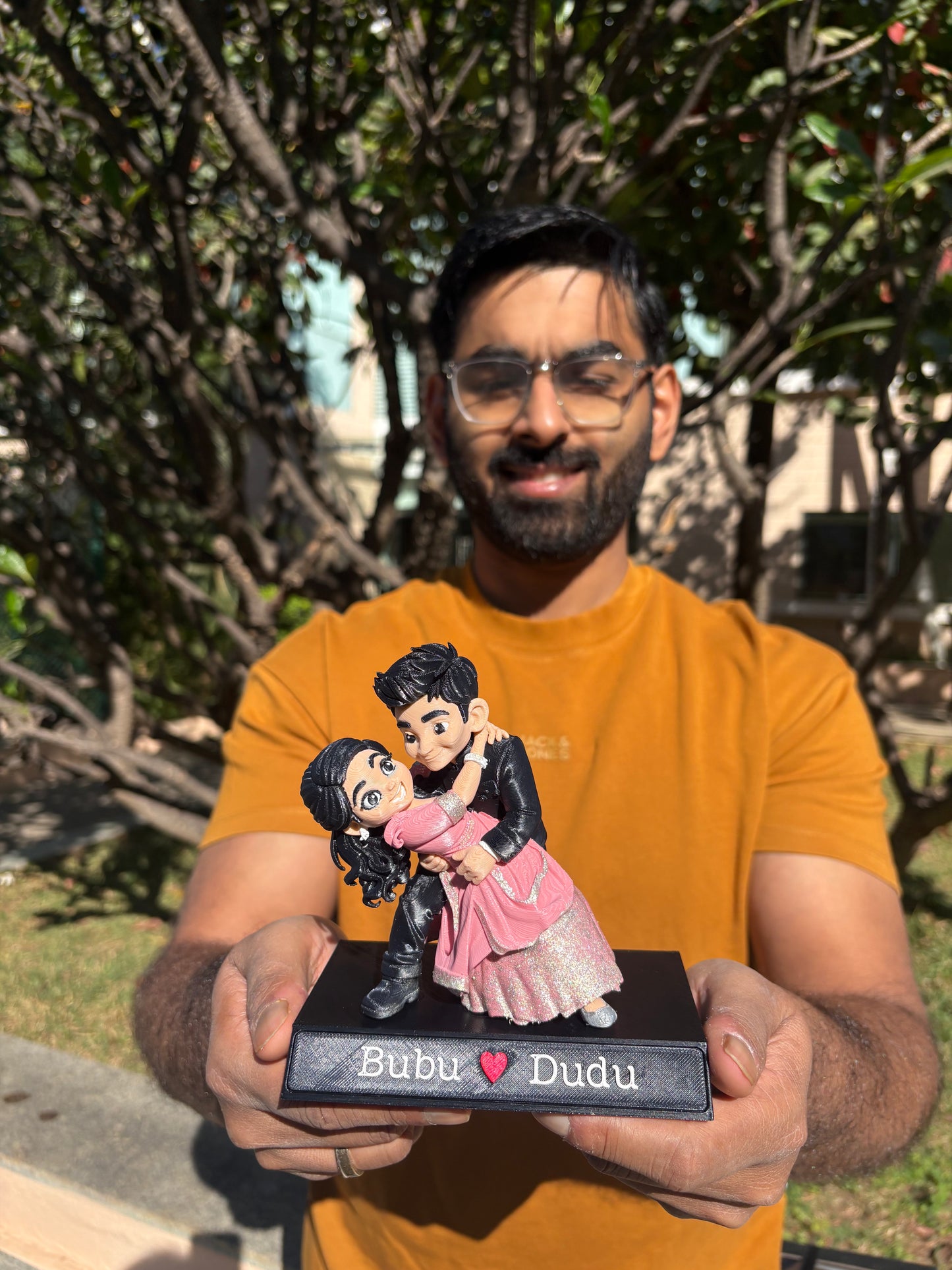 Couple Figurine - Pixar style