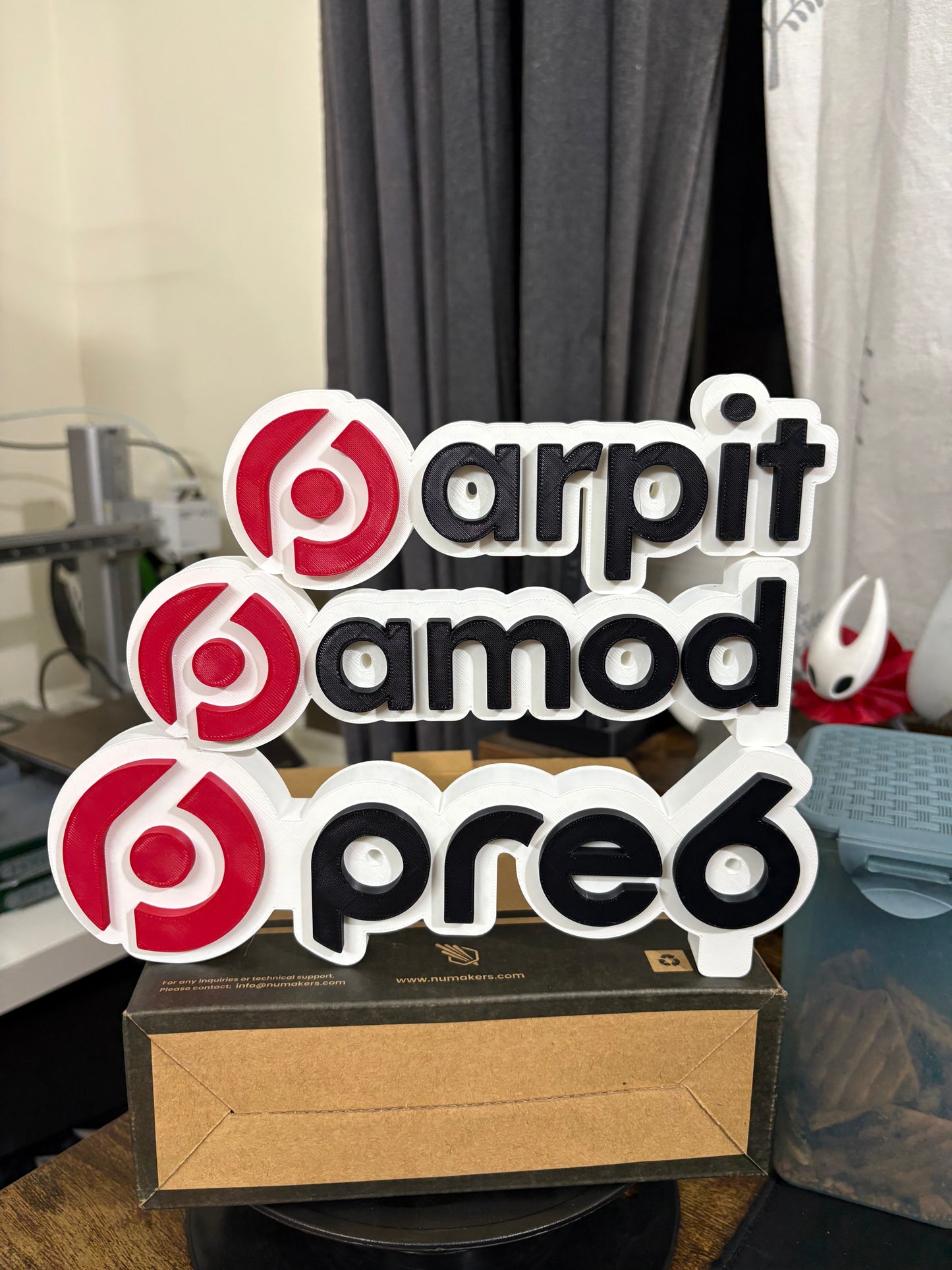 Company Branded Name Sign for Desk