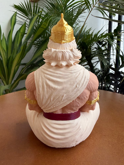 Hanuman idol - meditative pose
