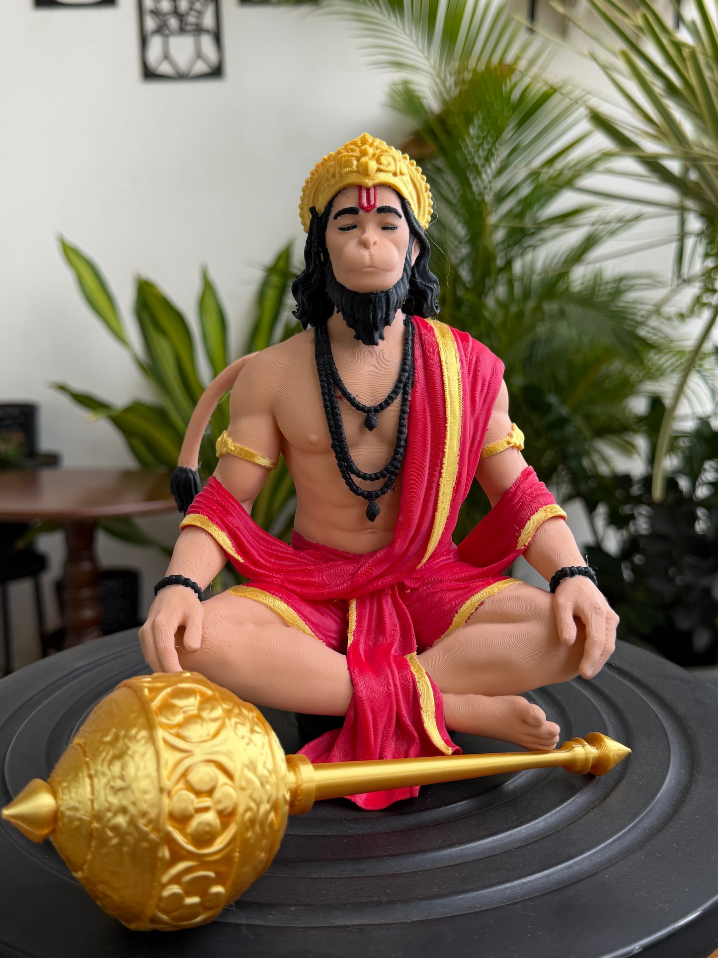Hanuman idol - meditative pose