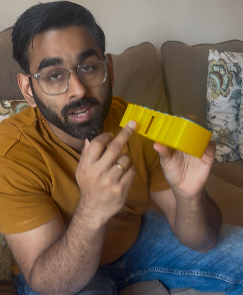 Name sign piggy bank