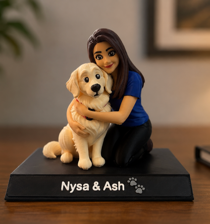 Figurine with Pet