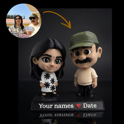 Couple Figurine - Pixar style