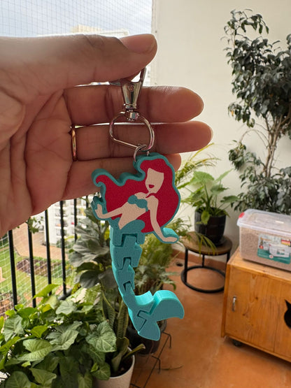 Birthday return gift - Mermaid Keychains set of 5