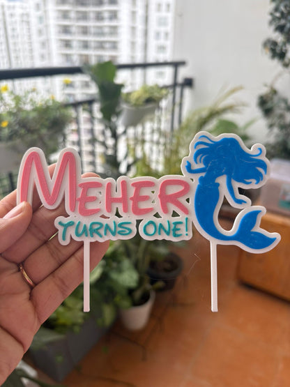 Customised Cake Topper