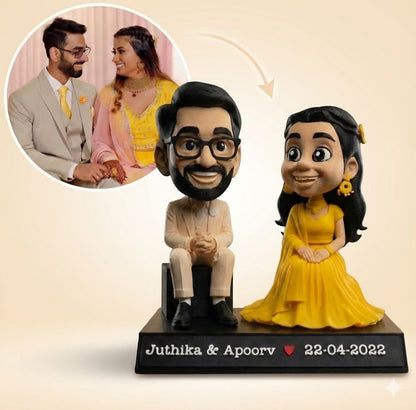 Couple Figurine - Pixar style
