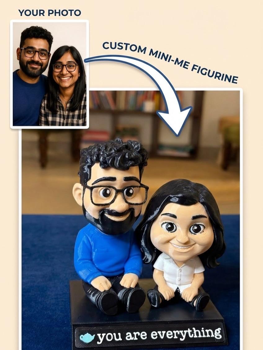 Couple Figurine - Pixar style