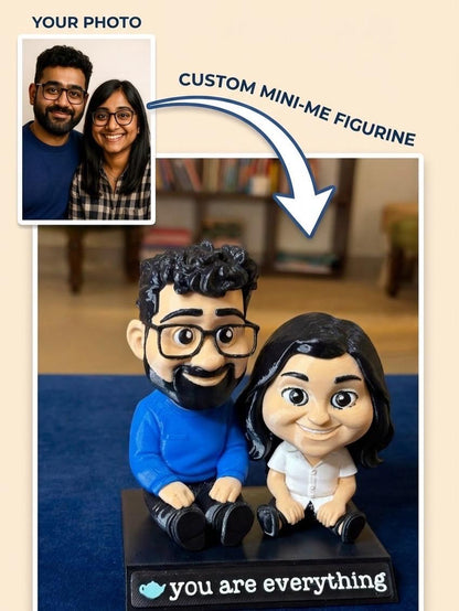 Couple Figurine - Pixar style