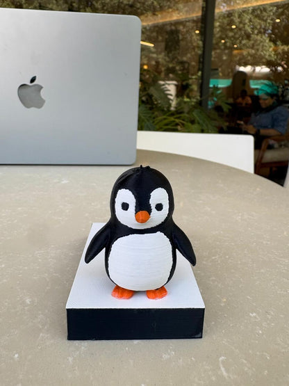 "But Why?" Nihilist Penguin Figurine