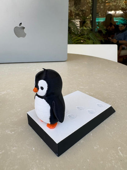 "But Why?" Nihilist Penguin Figurine