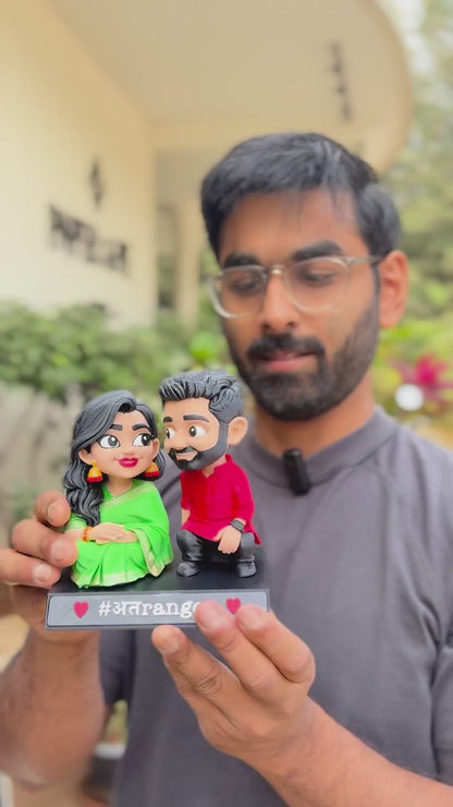 Couple Figurine - Pixar style