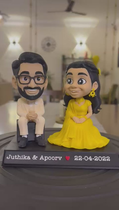 Couple Figurine - Pixar style